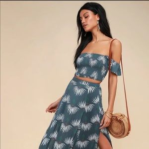 Lulus Two Piece Maxi Set
